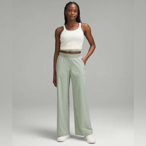 Lululemon Swift Mid-Rise Wide-Leg Pants Sage Green
